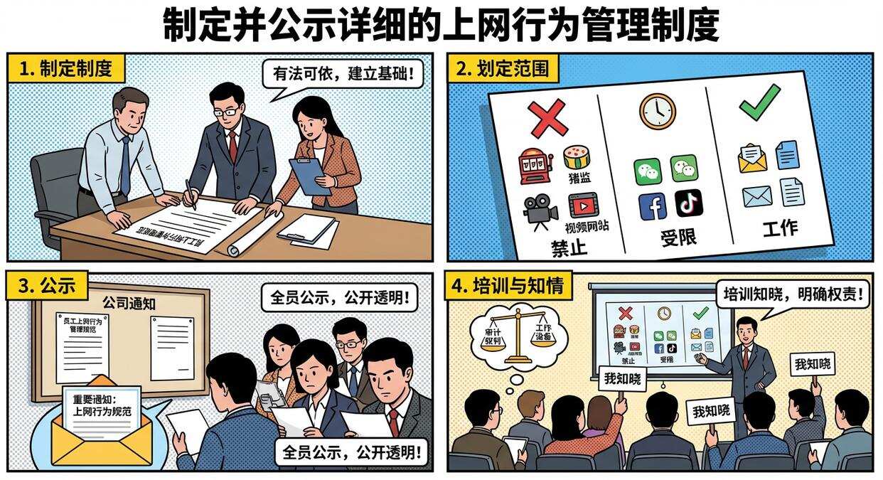 如何监控员工上网行为?分享五个实时监控员工上网行为的方法,快试试(图2) 如何监控员工上网行为?分享五个实时监控员工上网行为的方法,快试试(图2)