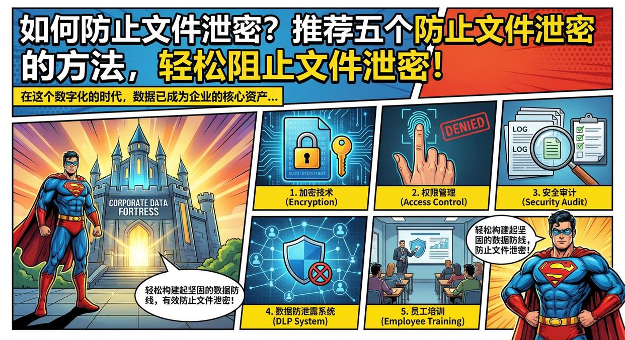 如何防止文件泄密？推荐五个防止文件泄密的方法，轻松防止文件泄密！(图1)