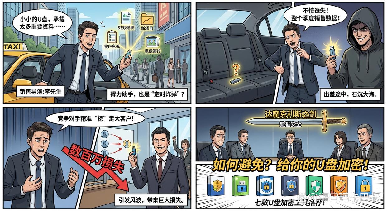 U盘如何加密？推荐七款U盘加密APP，快试试哪个适合你？(图1)