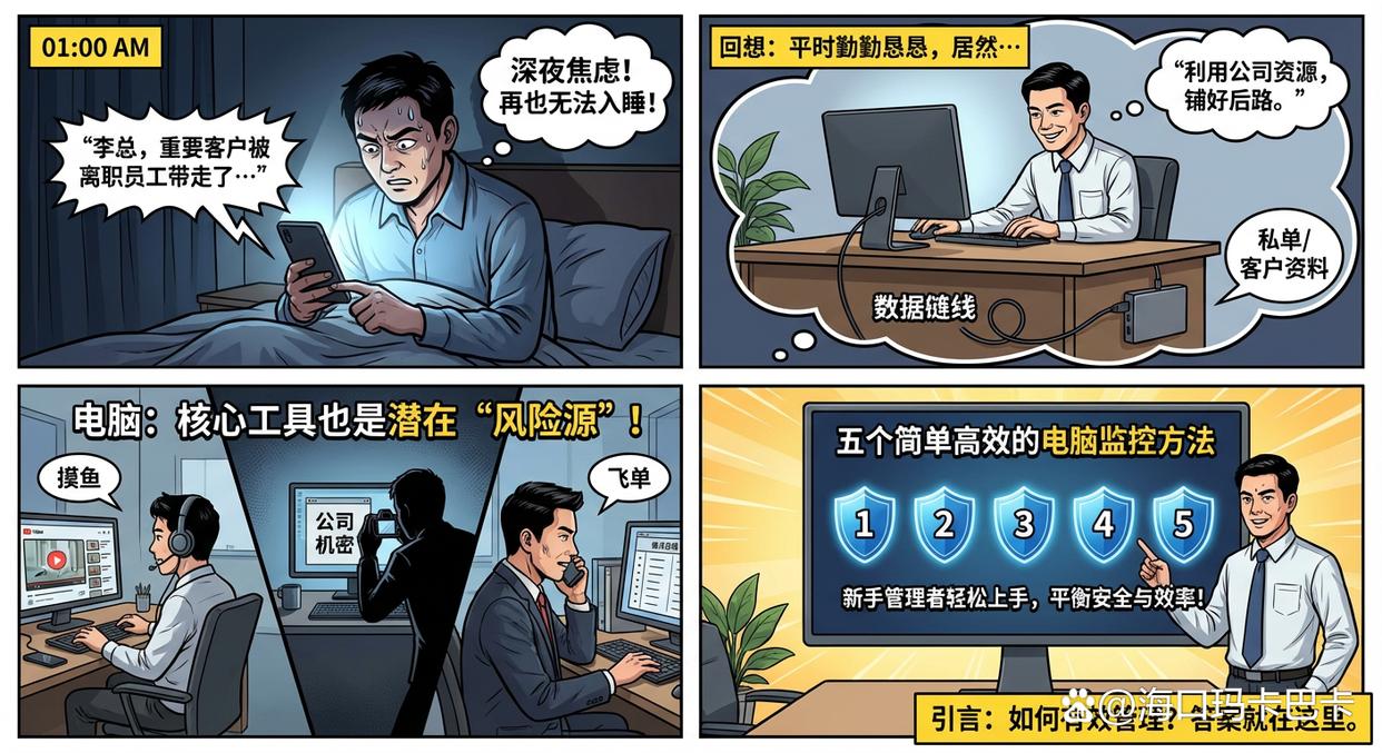 监控电脑的方法有哪些？分享五个简单高效的方法，小白也能搞定(图1)