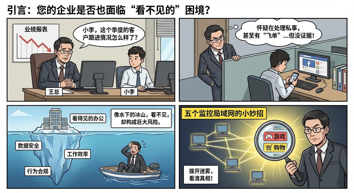 局域网内如何监控？五种能监控局域网的小妙招教给你，轻松监控局域网(图1)