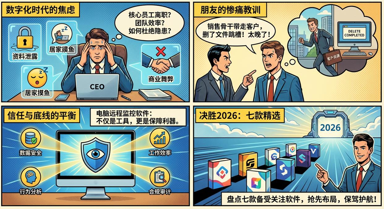 电脑远程监控软件有哪几款？七款电脑远程监控软件推荐，26年最新(图1)