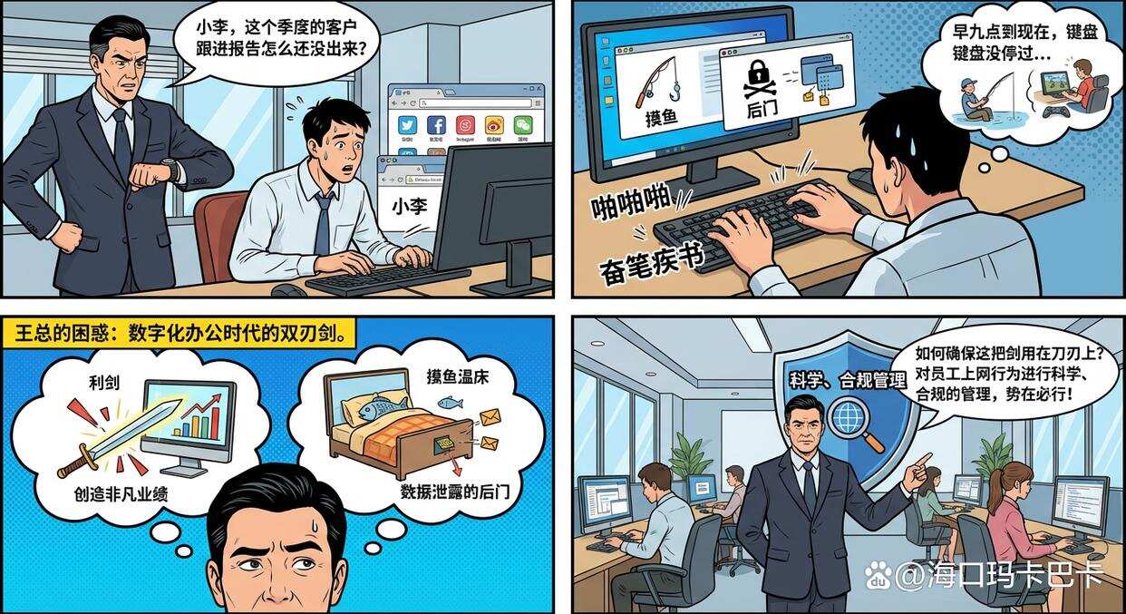 公司上网行为监控如何实现?分享六款上网行为监控软件,码住(图1) 公司上网行为监控如何实现?分享六款上网行为监控软件,码住(图1)