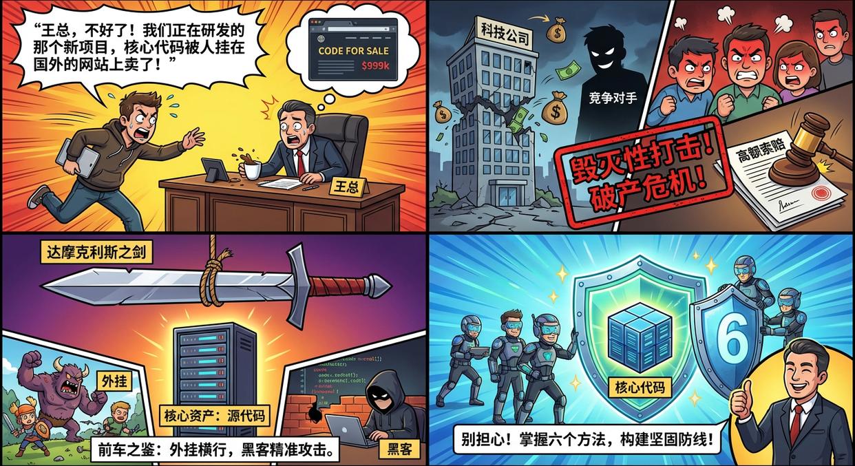 怎么防止源代码泄密？学会这六个源代码防泄密方法，码住学起来(图1)