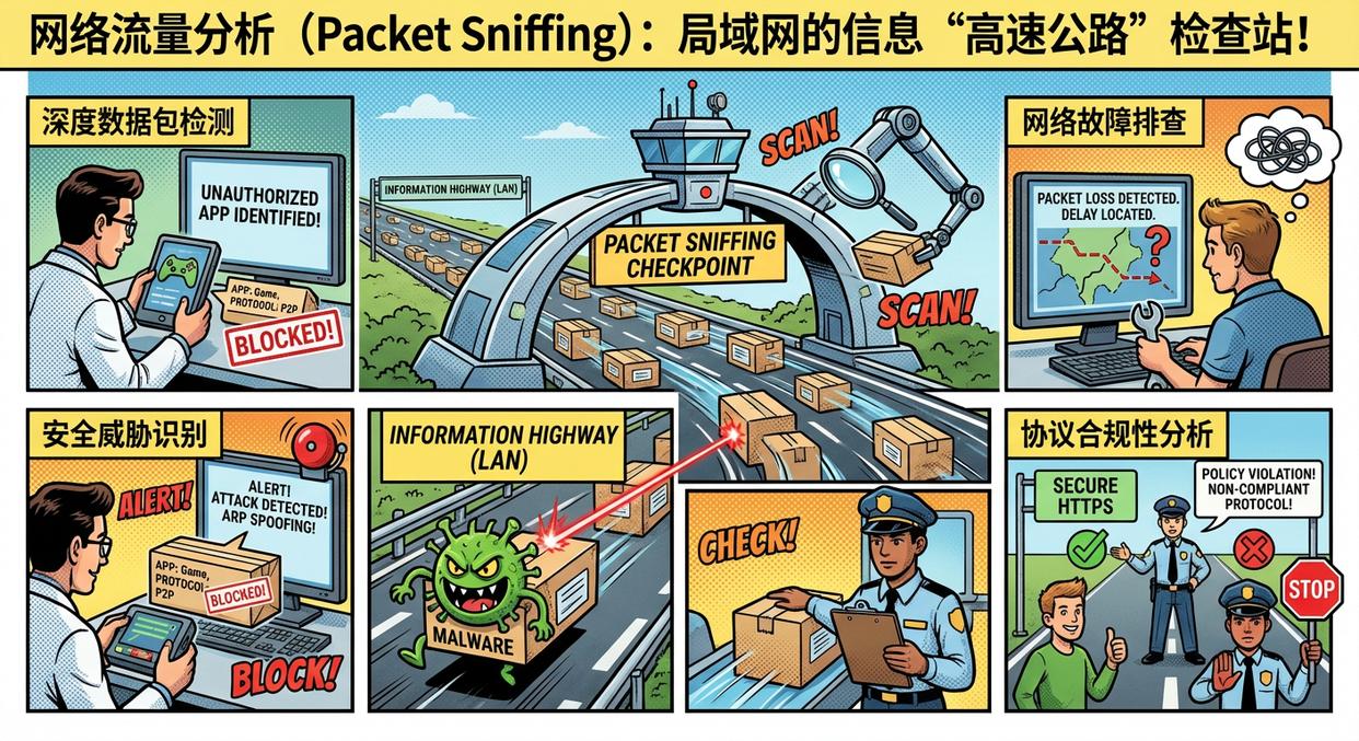 局域网怎么监控？七个监控局域网的方法分享，全方面监控局域网(图2)