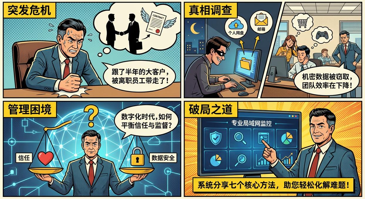 局域网怎么监控？七个监控局域网的方法分享，全方面监控局域网(图1)