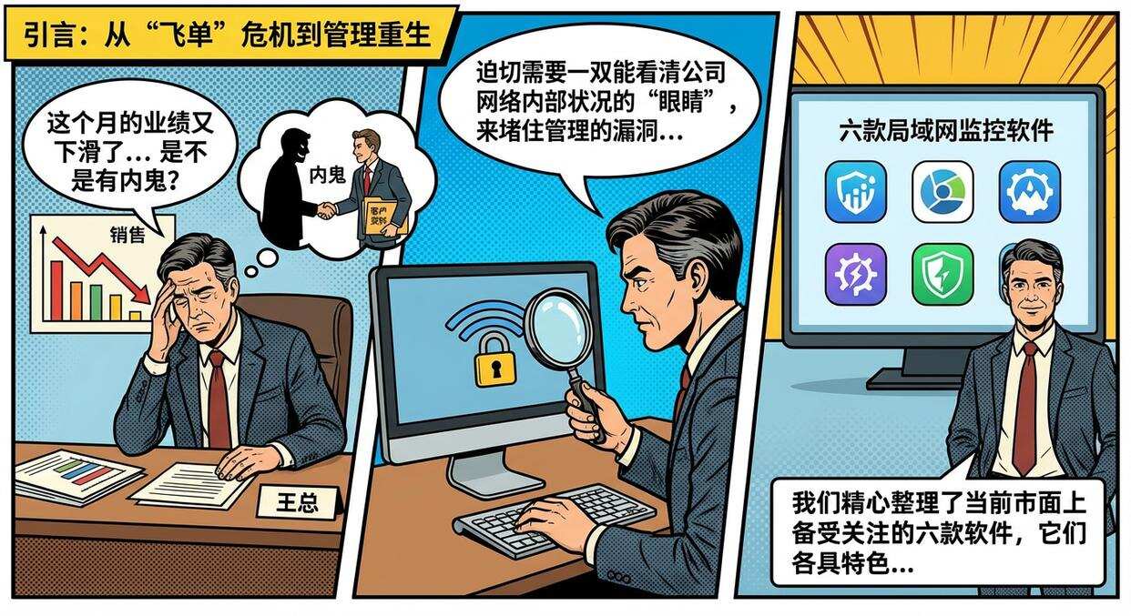 企业局域网怎么监控?最新整理六款局域网监控软件,26年精选(图1) 企业局域网怎么监控?最新整理六款局域网监控软件,26年精选(图1)