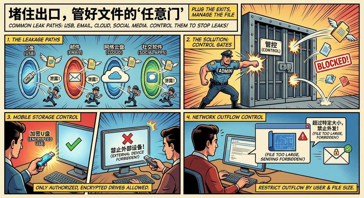 图纸泄密怎么办?分享五个防止图纸泄密的方法,简单好用!(图3) 图纸泄密怎么办?分享五个防止图纸泄密的方法,简单好用!(图3)