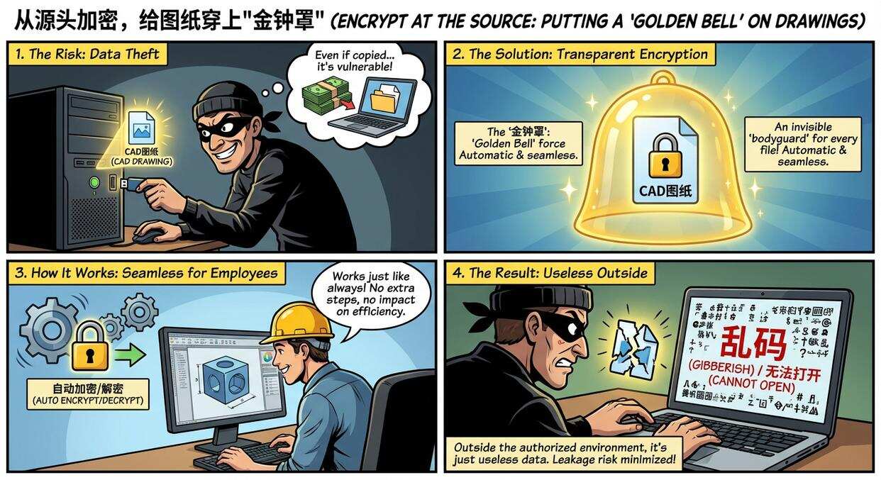 图纸泄密怎么办?分享五个防止图纸泄密的方法,简单好用!(图2) 图纸泄密怎么办?分享五个防止图纸泄密的方法,简单好用!(图2)