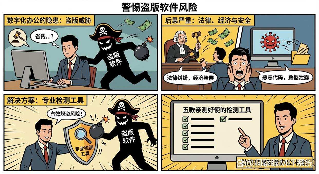 警惕盗版软件风险:强烈推荐五款亲测好使的盗版软件检测工具,码住(图1) 警惕盗版软件风险:强烈推荐五款亲测好使的盗版软件检测工具,码住(图1)