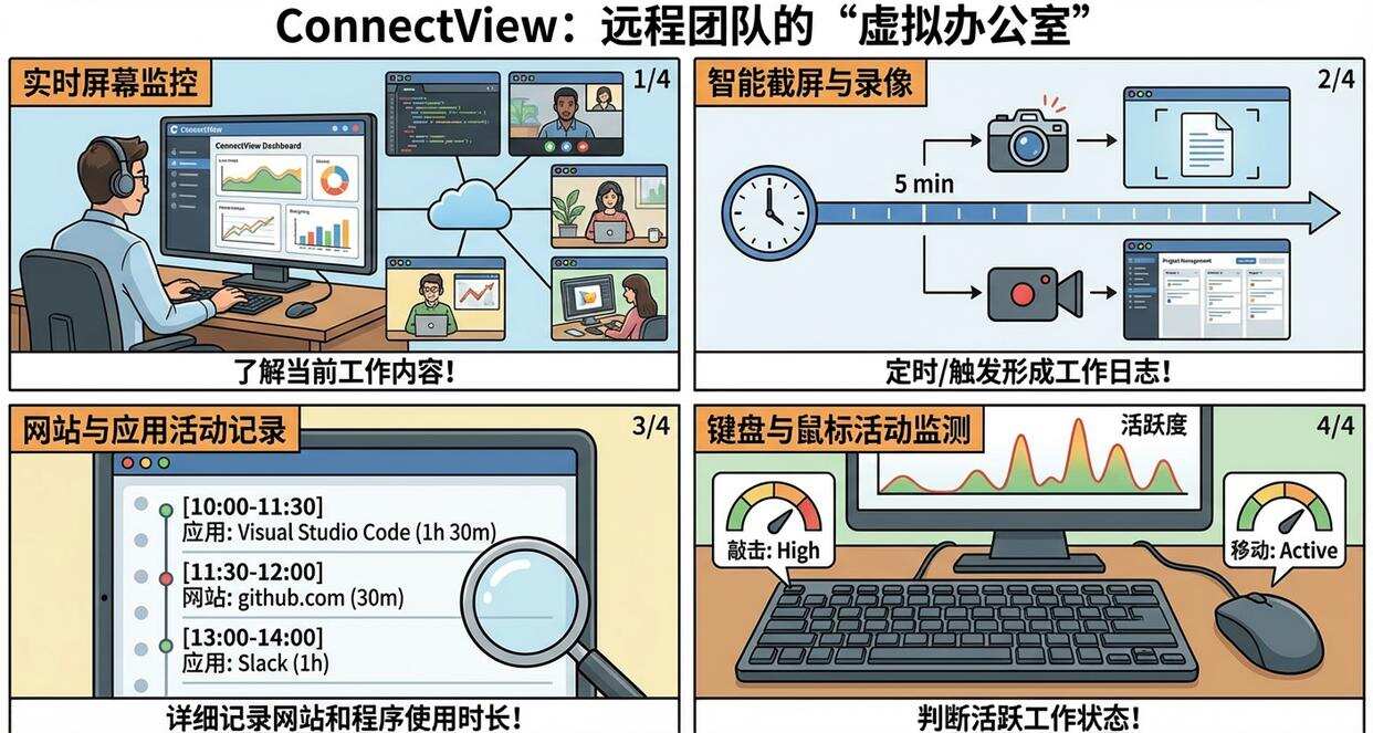 监控员工上网行为的软件有哪些?六款主流上网行为监控软件盘点,你适合哪个?(图8) 监控员工上网行为的软件有哪些?六款主流上网行为监控软件盘点,你适合哪个?(图8)