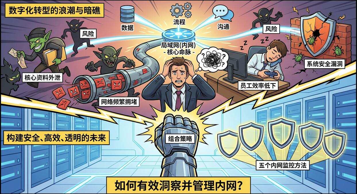 如何在局域网内实现内网监控?五个内网监控方法分享,全方位监控内网(图1) 如何在局域网内实现内网监控?五个内网监控方法分享,全方位监控内网(图1)