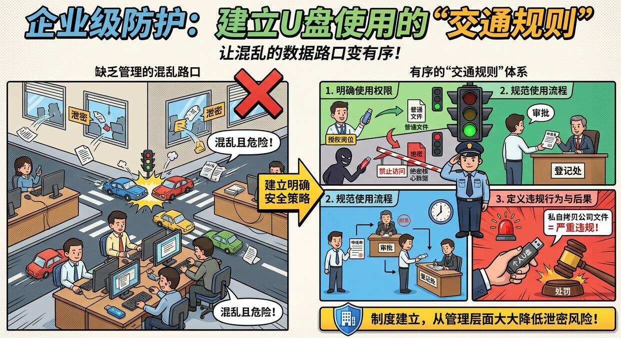 U盘如何防护?六个U盘防泄密方法教给你,保护U盘数据安全(图4) U盘如何防护?六个U盘防泄密方法教给你,保护U盘数据安全(图4)