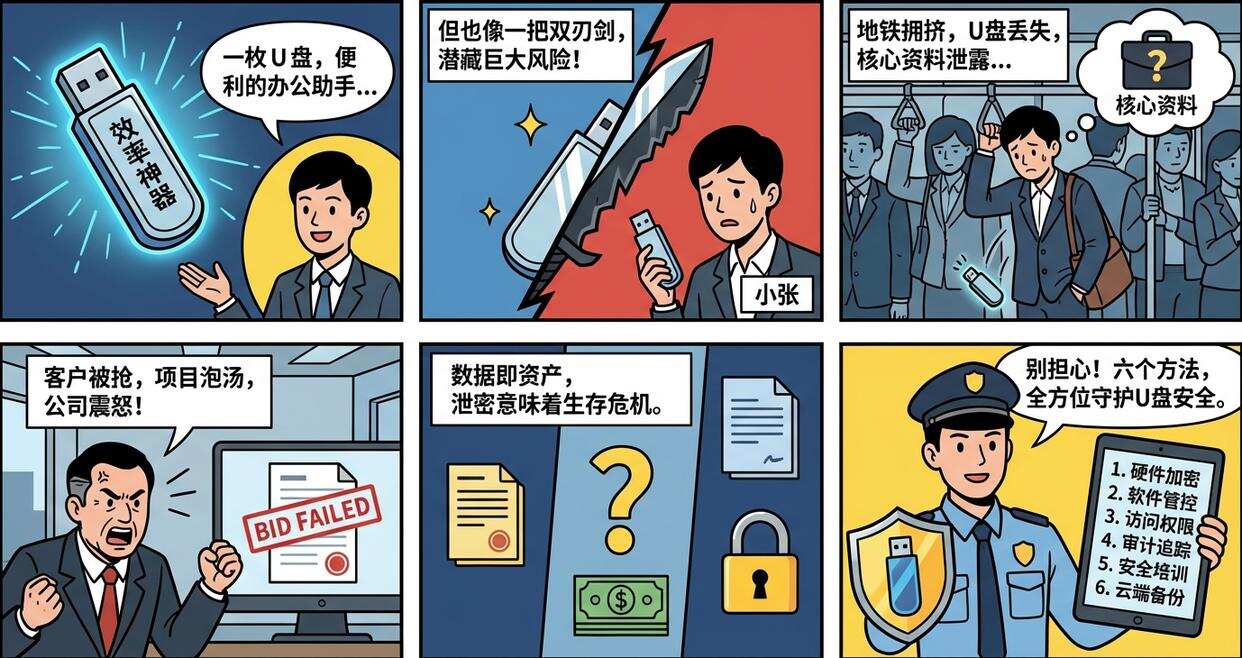 U盘如何防护?六个U盘防泄密方法教给你,保护U盘数据安全(图1) U盘如何防护?六个U盘防泄密方法教给你,保护U盘数据安全(图1)