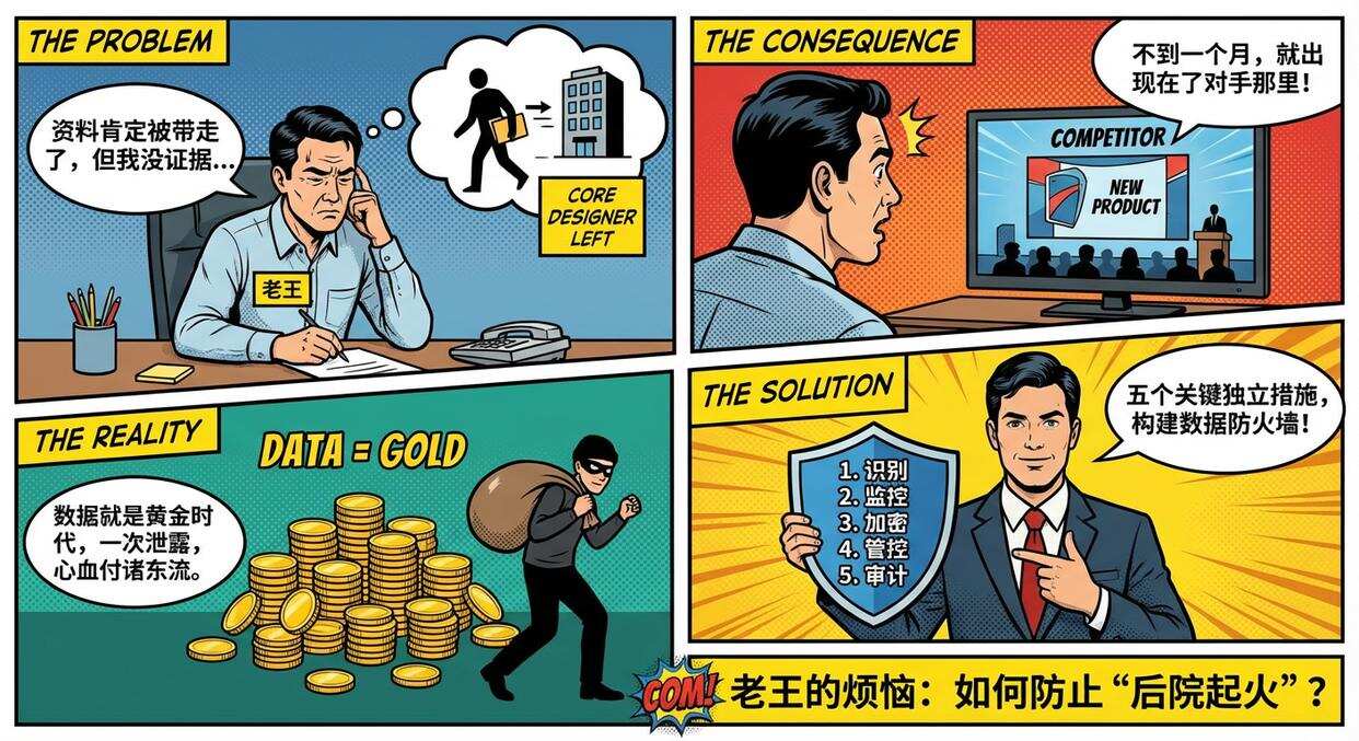 DLP数据防泄漏|分享五个数据防泄漏措施,轻松守护数据安全(图1) DLP数据防泄漏|分享五个数据防泄漏措施,轻松守护数据安全(图1)