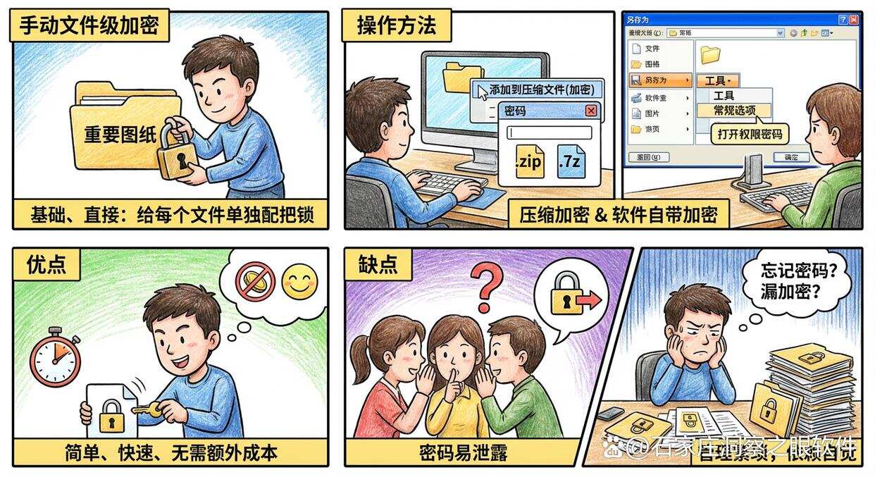 想加密图纸?教你五个图纸加密小措施,轻松加密图纸,快码住(图2) 想加密图纸?教你五个图纸加密小措施,轻松加密图纸,快码住(图2)