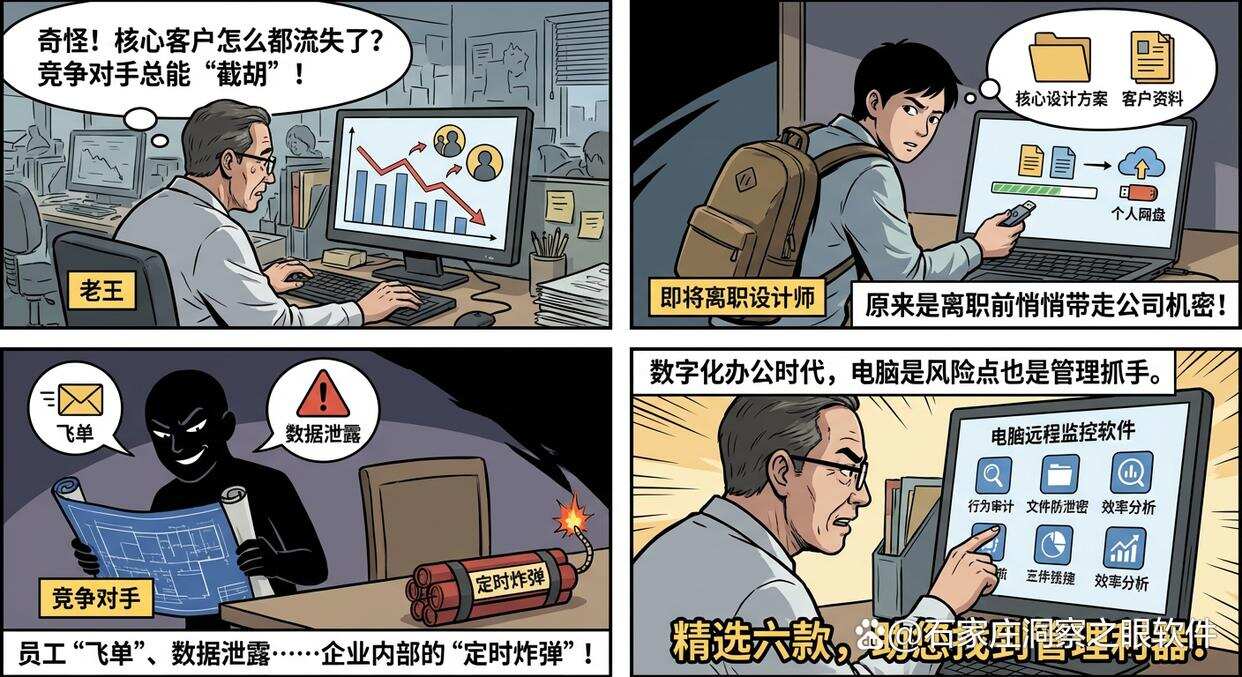 电脑远程监控软件有哪些?码住这六款远程监控软件,2026最新!(图1) 电脑远程监控软件有哪些?码住这六款远程监控软件,2026最新!(图1)