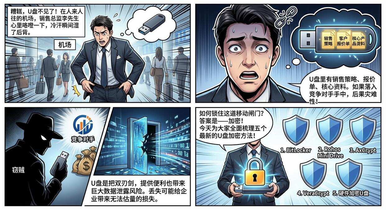 U盘怎么加密?2026年最新总结五个U盘加密方法,轻松保护U盘(图1) U盘怎么加密?2026年最新总结五个U盘加密方法,轻松保护U盘(图1)