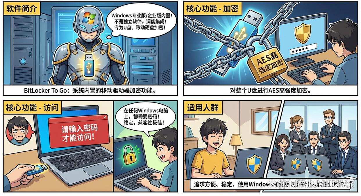 如何给U盘加密?五款U盘加密软件分享,你看好哪个?(图2) 如何给U盘加密?五款U盘加密软件分享,你看好哪个?(图2)