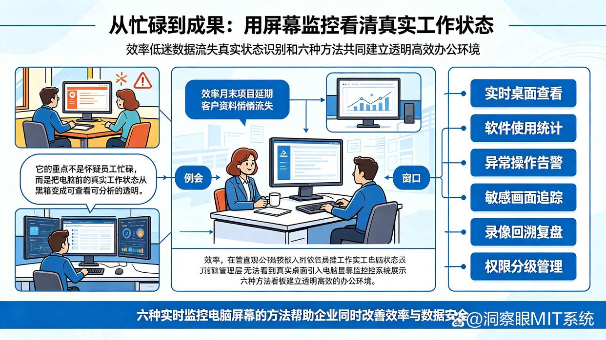 电脑屏幕怎么实时监控？真心教你六招实时监控电脑屏幕的方法，建议码住(图1)
