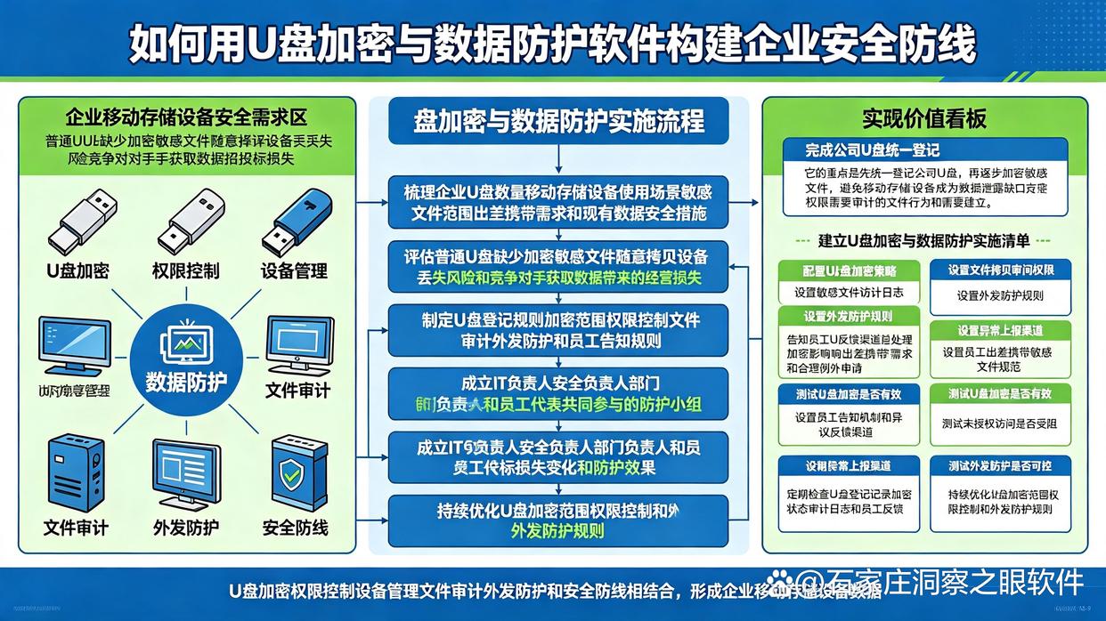 公司U盘怎么加密？26最新整理了六款U盘加密软件，码住(图1)