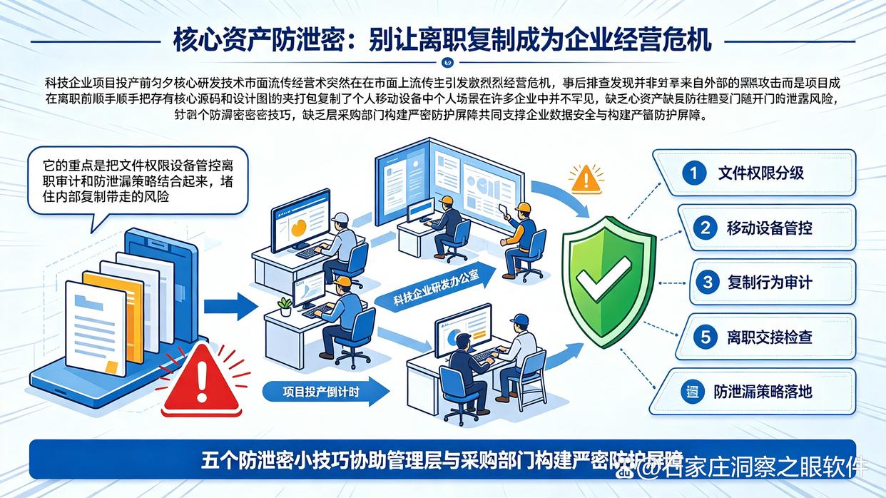 公司机密文件会泄密？教你五个防止文件泄密的小技巧，建议码住了(图1)
