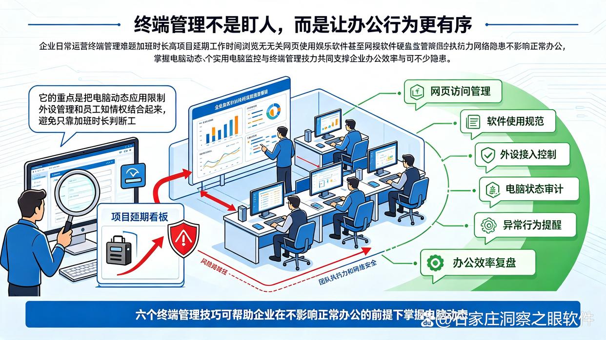 公司怎么监控?推荐六个电脑监控技巧,快来学起来(图1) 公司怎么监控?推荐六个电脑监控技巧,快来学起来(图1)