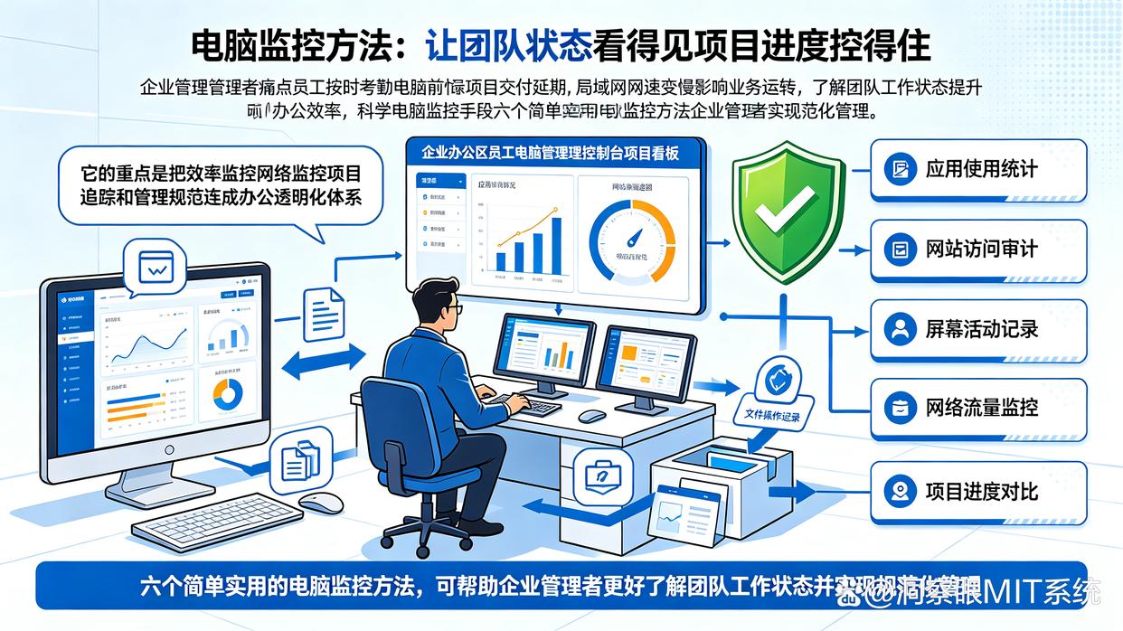 电脑监控方法有哪些？推荐6个电脑监控方法，简单又高效(图1)