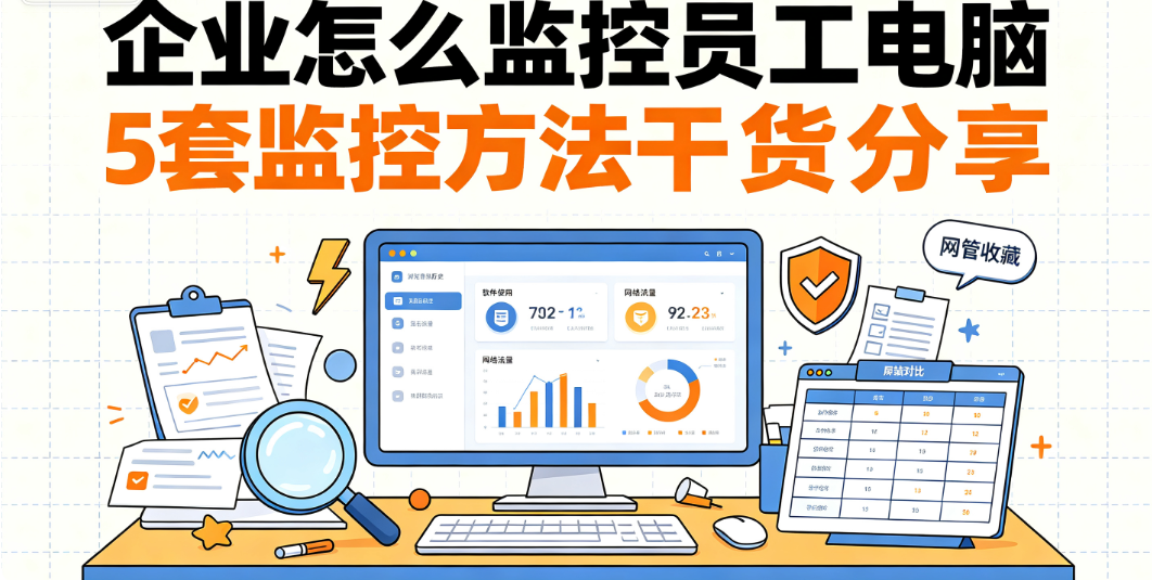 企业怎么监控员工电脑|5 套监控方法干货分享(图1) image.png