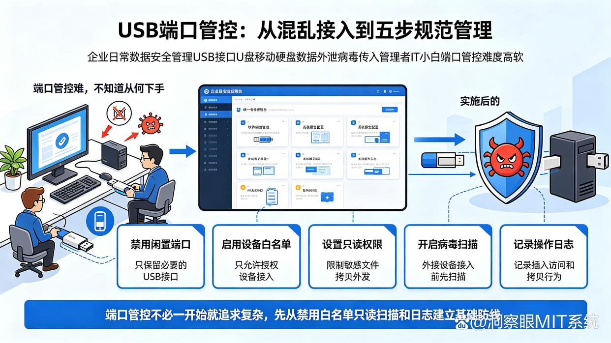 USB端口管控怎么整?分享五个简单又易操作的小措施,建议收藏了(图1) USB端口管控怎么整?分享五个简单又易操作的小措施,建议收藏了(图1)