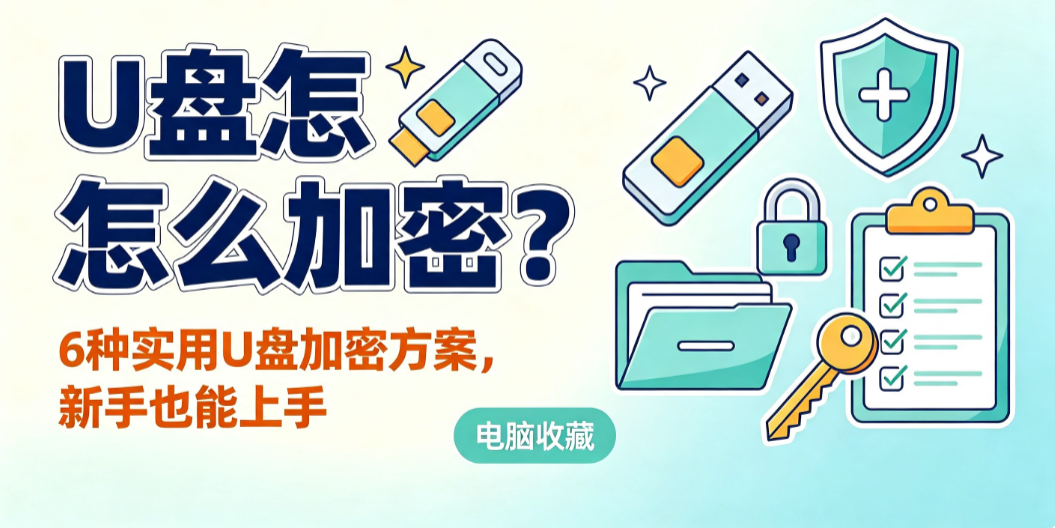 U 盘怎么加密?6 种实用 U 盘加密方案,新手也能上手(图1) image.png