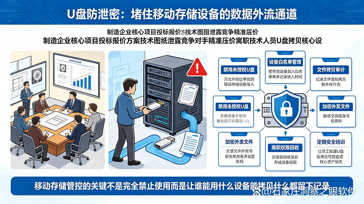 防止U盘泄密的措施有哪些？分享六个U盘防泄密技巧，快学起来