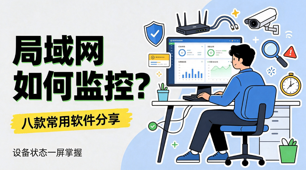 局域网如何监控?认真分享八款都常用的局域网监控软件(图1) image.png