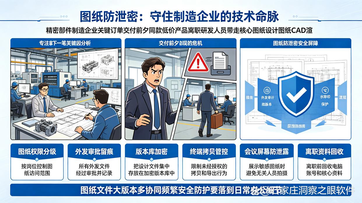 机密图纸泄密了？分享6个防止图纸泄密的小技巧，码住了(图1)