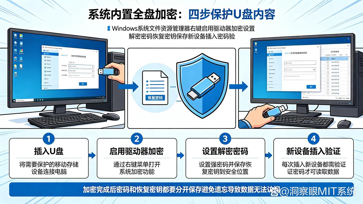 U盘怎么加密？给U盘加密的五个小技巧分享给你，码住学起来(图6)