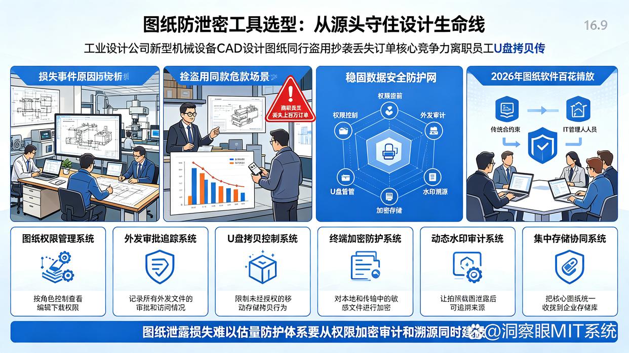 设计图纸怎么保护？快试试这六款亲测好使的图纸防泄密软件，企业必备(图1)