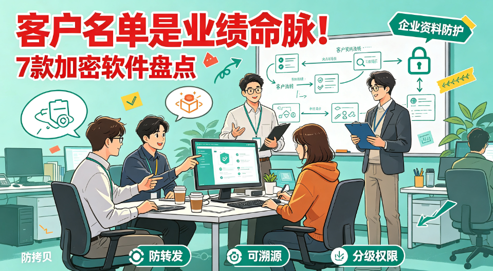 客户名单如何防护?挑选加密软件重点看这 7 项能力(图1) image.png