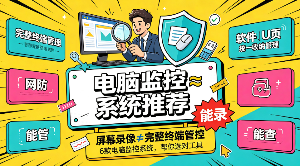 屏幕录像≠完整终端管控!6 款电脑监控系统速看(图1) image.png