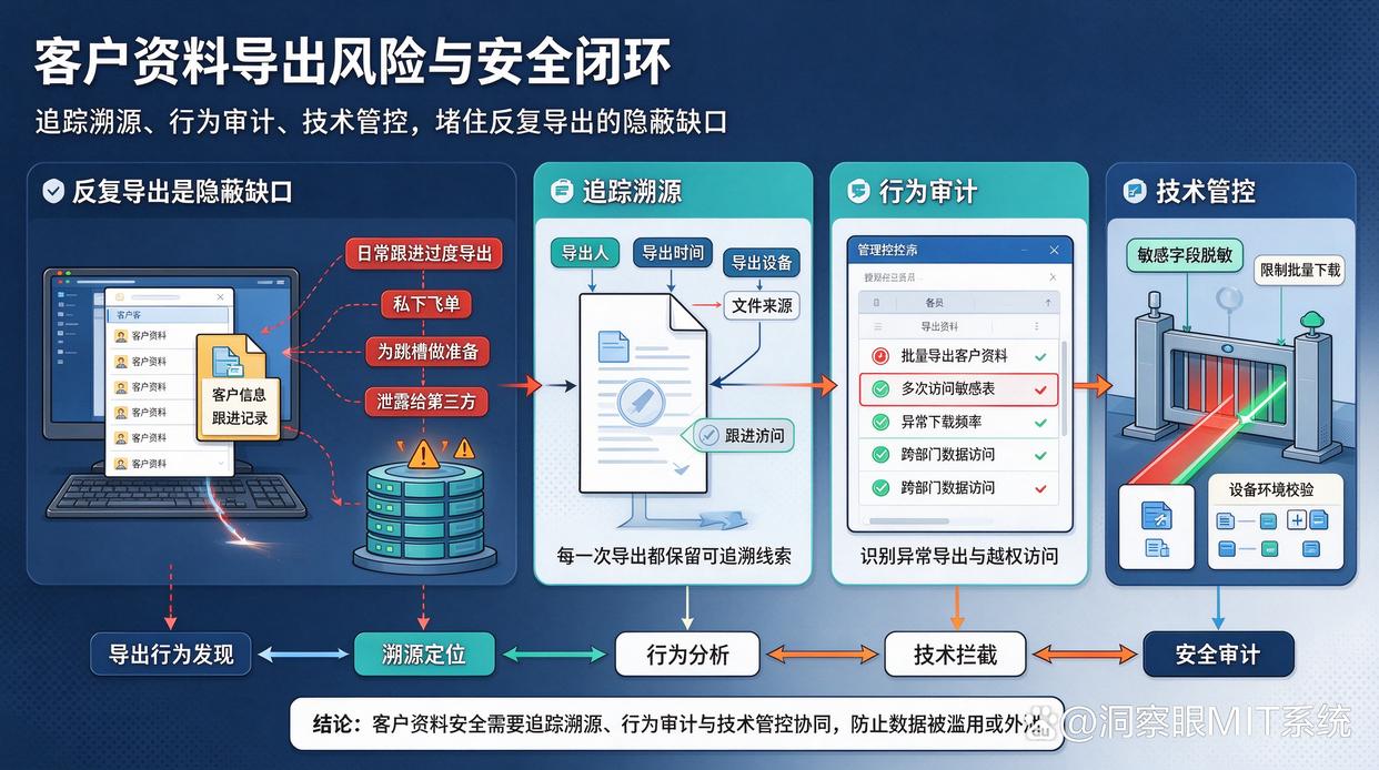 公司客户资料被反复导出，怎么查明使用情况？推荐6个文件管控小措施，快来试试